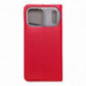 Apple iPhone 17 Pro Max Portefeuilles Smart Case Book Rouge