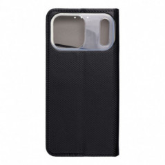 Apple iPhone 17 Pro Max Portefeuilles Smart Case Book Noir