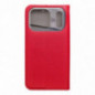 Apple iPhone 17 Pro Portefeuilles Smart Case Book Rouge
