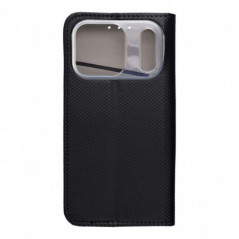 Apple iPhone 17 Pro Portefeuilles Smart Case Book Noir