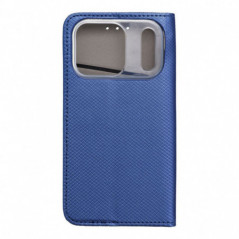 Apple iPhone 17 Pro Portefeuilles Smart Case Book Marine