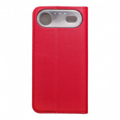 Apple iPhone 17 Air Portefeuilles Smart Case Book Rouge