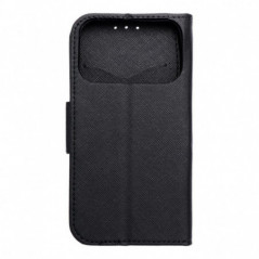Apple iPhone 17 Pro Étui portefeuille Fancy Book Noir