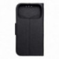 Apple iPhone 17 Pro Étui portefeuille Fancy Book Noir