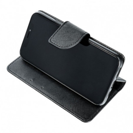 Apple iPhone 17 Pro Max Étui portefeuille Fancy Book Noir