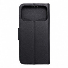 Apple iPhone 17 Pro Max Étui portefeuille Fancy Book Noir