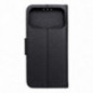 Apple iPhone 17 Pro Max Étui portefeuille Fancy Book Noir