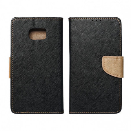 Apple iPhone 17 Pro Max Étui portefeuille Fancy Book Noir