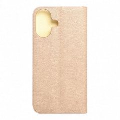 Apple iPhone 17 Portefeuilles LUNA Book Gold Élégant  Or