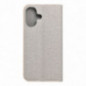 Apple iPhone 17 Portefeuilles LUNA Book Gold Élégant  Argenté
