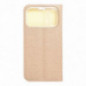 Apple iPhone 17 Pro Portefeuilles LUNA Book Gold Élégant  Or