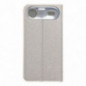Apple iPhone 17 Air Portefeuilles LUNA Book Gold Élégant  Argenté