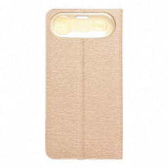 Apple iPhone 17 Air Portefeuilles LUNA Book Gold Élégant  Or