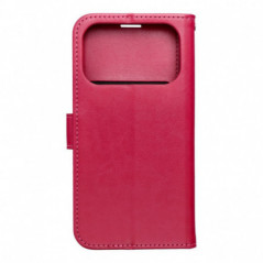 Apple iPhone 17 Pro Portefeuilles MEZZO Book Magenta
