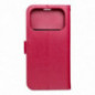 Apple iPhone 17 Pro Portefeuilles MEZZO Book Magenta