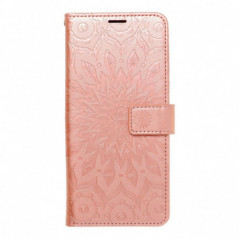 Apple iPhone 17 Air Portefeuilles MEZZO Book Pêche clair