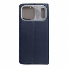 Apple iPhone 17 Pro Max Portefeuilles Smart Magneto book Marine