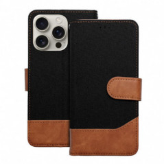 Apple iPhone 17 Pro Portefeuilles JEANS Élégant  Noir