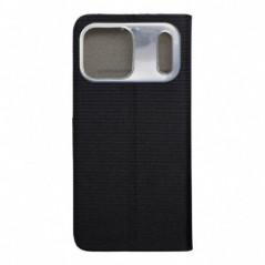 Apple iPhone 17 Pro Max Portefeuilles Sensitive Book Noir