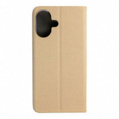 Apple iPhone 17 Portefeuilles Sensitive Book Or