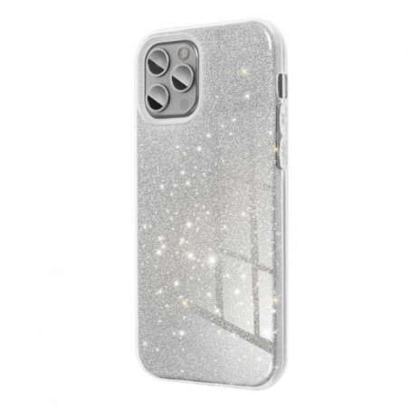 Apple iPhone 17 Pro Max Coque Shining Argenté