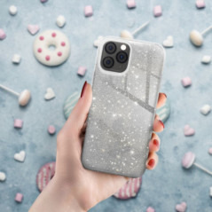 Apple iPhone 17 Pro Max Coque Shining Argenté