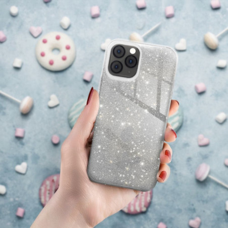 Apple iPhone 17 Pro Coque Shining Argenté