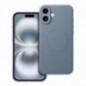 Apple iPhone 17 Coque Silicone Mag Cover MagSAFE  Bleu clair