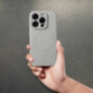 Apple iPhone 17 Pro Max Coque Silicone Mag Cover MagSAFE  Titane