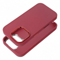 Apple iPhone 17 Air Coque FRAME Élégant  Magenta