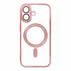 Apple iPhone 17 Coque Electro Mag MagSAFE  Or rose