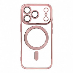 Apple iPhone 17 Pro Coque Electro Mag MagSAFE  Or rose