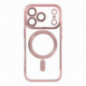 Apple iPhone 17 Pro Coque Electro Mag MagSAFE  Or rose