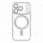 Apple iPhone 17 Pro Coque Electro Mag MagSAFE  Argenté