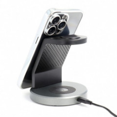 Apple iPhone 17 Air Coque Electro Mag MagSAFE  Argenté