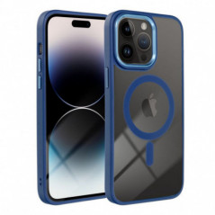 Apple iPhone 17 Air Coque Color Edge Mag MagSAFE  Bleu marine