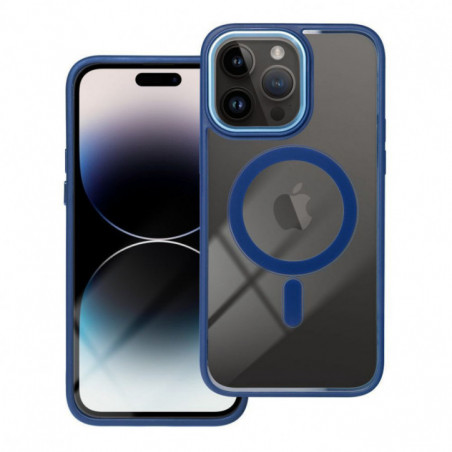 Apple iPhone 17 Coque Color Edge Mag MagSAFE  Bleu marine