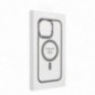 Apple iPhone 17 Air Coque Color Edge Mag MagSAFE  Gris titane