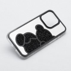 Apple iPhone 17 Pro Coque Teddy bear Noir
