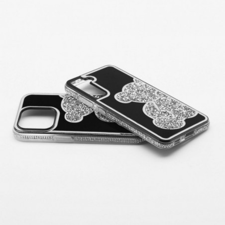 Apple iPhone 17 Air Coque Teddy bear Argenté