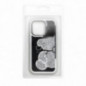 Apple iPhone 17 Pro Max Coque Teddy bear Argenté