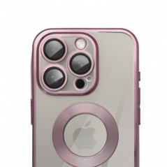 Apple iPhone 17 Pro Coque Glam Vieux rose