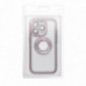 Apple iPhone 17 Pro Coque Glam Vieux rose