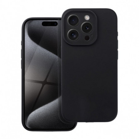 Apple iPhone 17 Pro Coque Silicone 2mm Noir