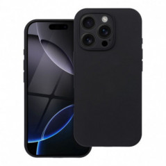 Apple iPhone 17 Air Coque Silicone 2mm Noir