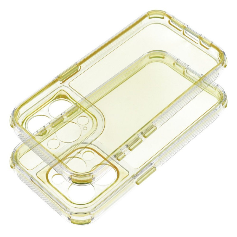 Apple iPhone 17 Coque Matrix Clear Jaune Apple iPhone 17 Coque Matrix Clear Jaune