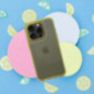 Apple iPhone 17 Pro Max Coque Matrix Clear Jaune Apple iPhone 17 Pro Max Coque Matrix Clear Jaune