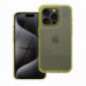 Apple iPhone 17 Pro Coque Matrix Clear Jaune Apple iPhone 17 Pro Coque Matrix Clear Jaune