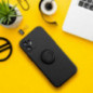Apple iPhone 17 Pro Max Coque Silicone ring Noir