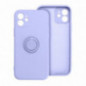 Apple iPhone 17 Pro Coque Silicone ring Violet (Violet)